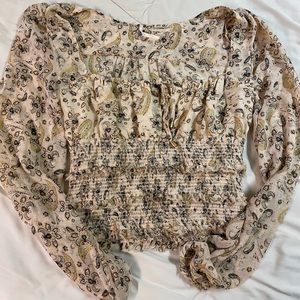 Free People Bohemian Blouse!